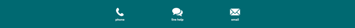 Footer support buttons screenshot