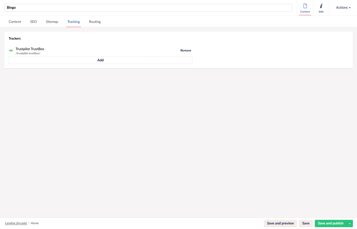 Umbraco Backoffice TrustBox widget setup step 4