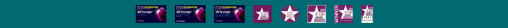 footer award logos screenshot