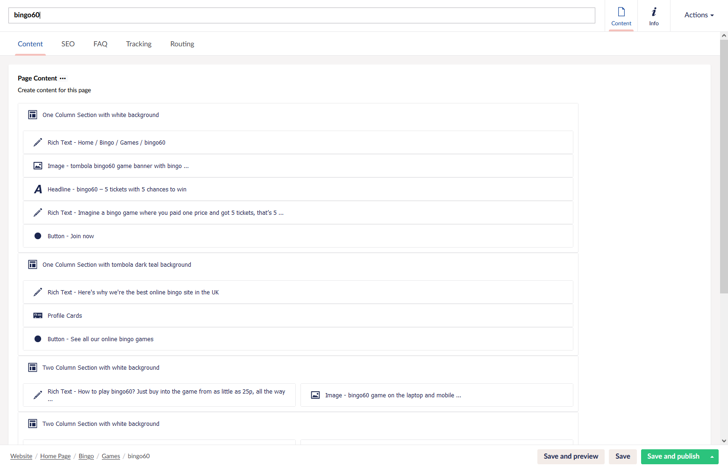 Umbraco Backoffice create new page from the content template step 13 - backoffice