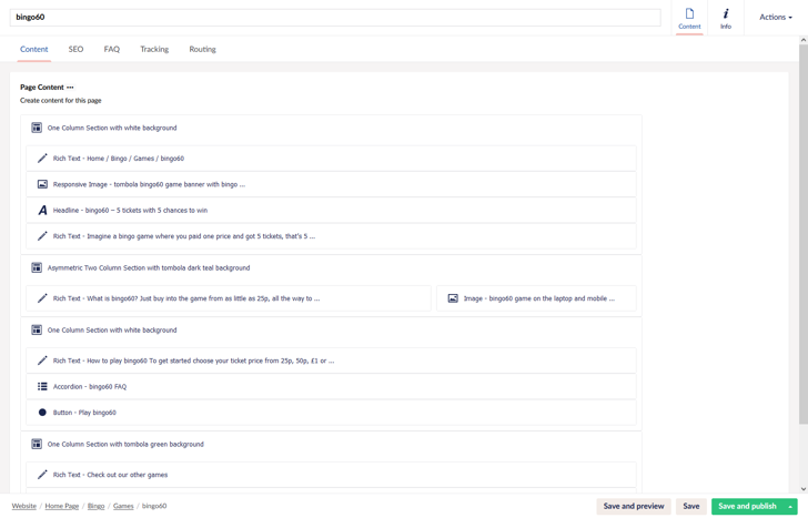 Umbraco Backoffice create new page step 13 - backoffice