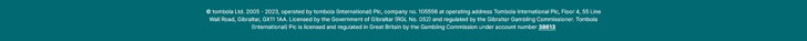 footer disclaimer screenshot