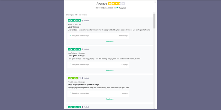 TrustBox Pop-Up widget